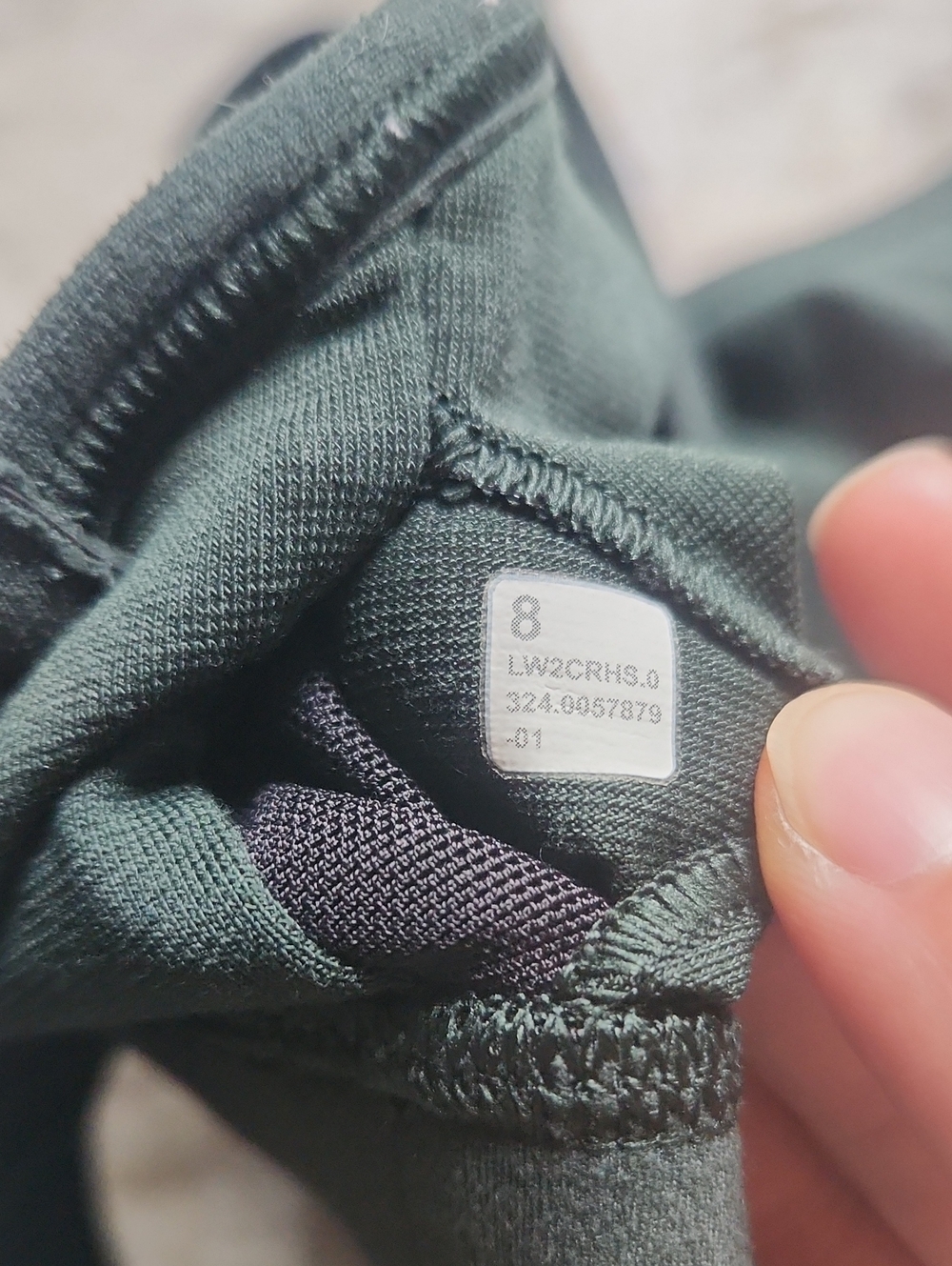 Lululemon Flow Y Sports Bra Size 8 Green - Picture 8 of 9